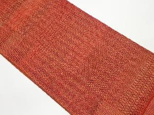 変わり縞模様織出し全通袋帯